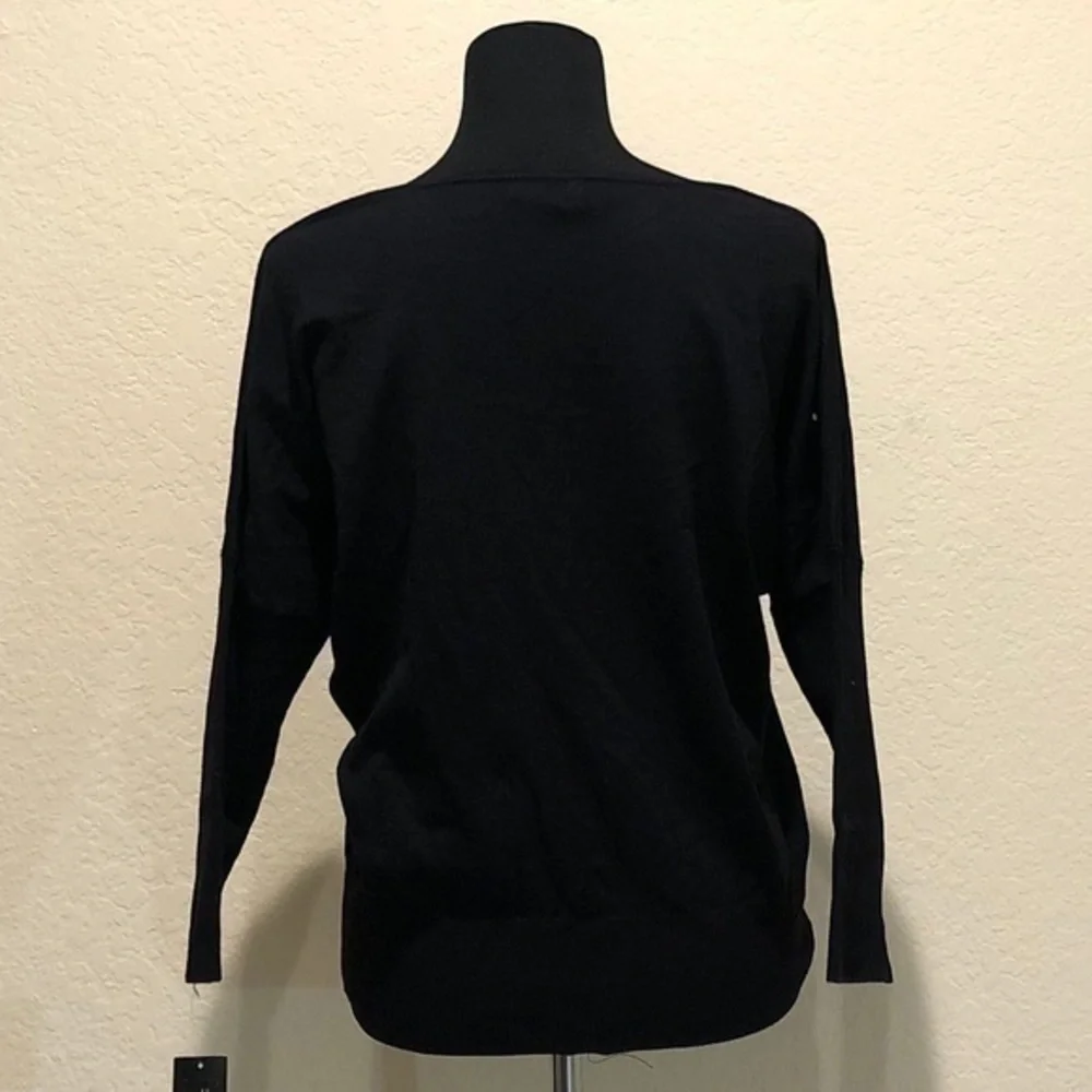 Alfani Black Sweater with Sequin Details - Picture 2 of 6